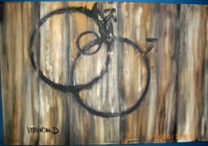 Glory hole - Acrylique sur toile 24x36